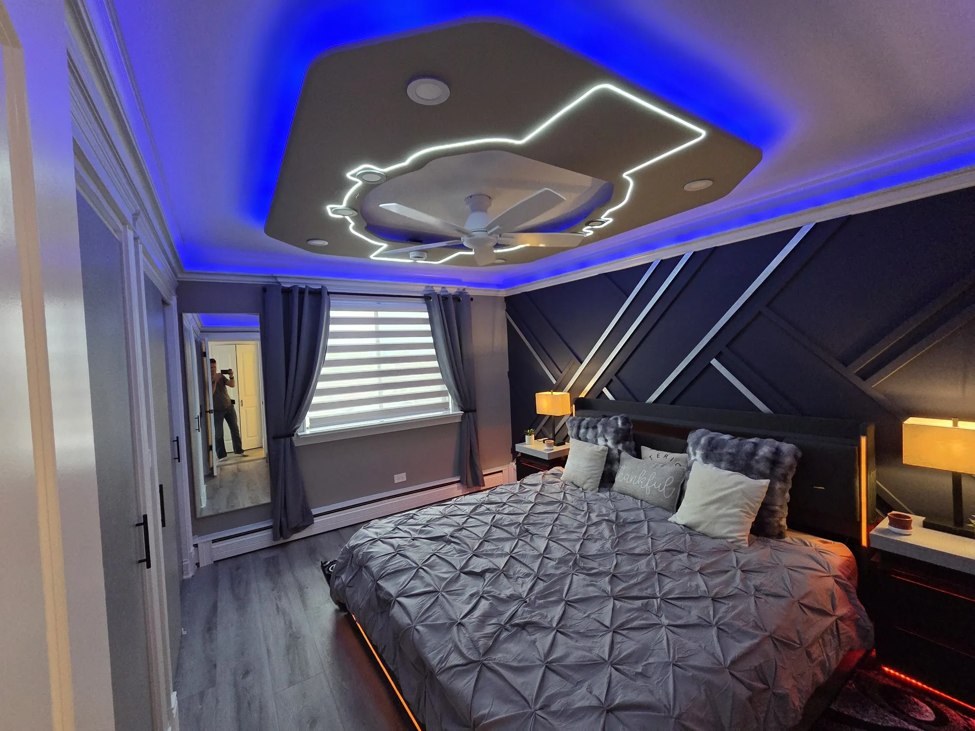 LED ceiling bedroom